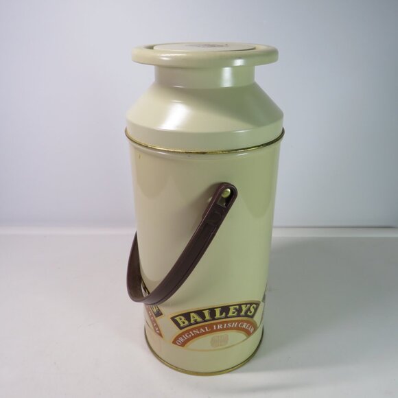 Bailey's Irish Cream Milk Can Chun metal tin w handle Farmhouse - Picture 2 of 14